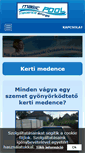 Mobile Screenshot of kertimedence.net